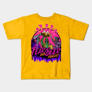 Monsters and Beer 90's Kids T-Shirt